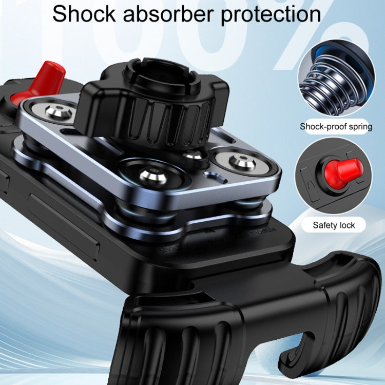 Motorcycle Mountain Bike Shock And Shaking Absorbing Riding Navigation Stand
