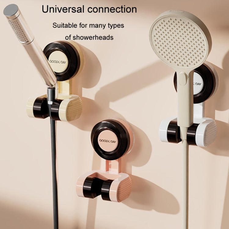 Suction Cup Shower Bracket Bathroom Swivel Adsorption Adjustable Shower Sprayer Holder