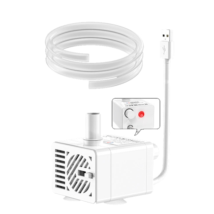 Innovator Group USB Pet Water Dispenser Pump 5V Mute Micro Brushless DC Water Pump