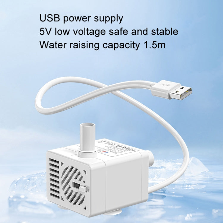 Innovator Group USB Pet Water Dispenser Pump 5V Mute Micro Brushless DC Water Pump