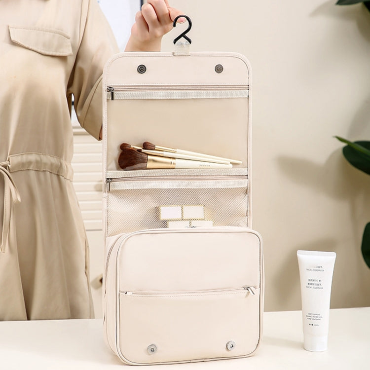 Pearl Portable Wash Bag Business Travel Hanging Large Capacity Makeup Bag Toiletries Organizer