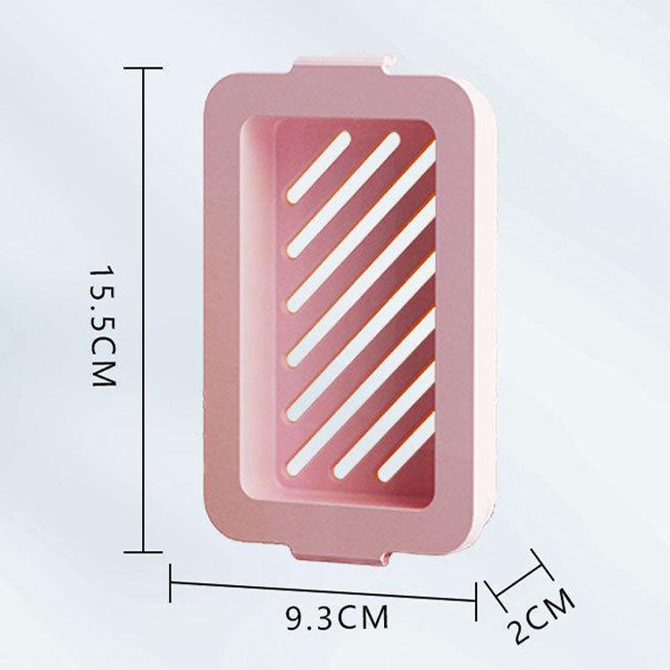 4pcs /Pack Multifunctional High Elastic Mesh Anti-slip Drain Foaming Soap Box