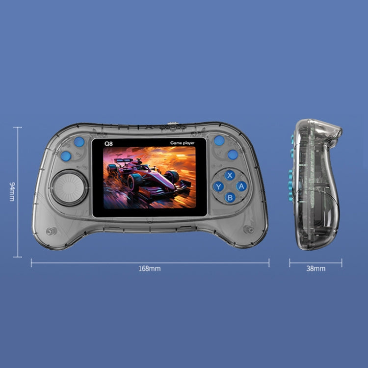 Q8 Handheld Game Console 3.0 Inch Screen Support TV Connection Built In 800 Games