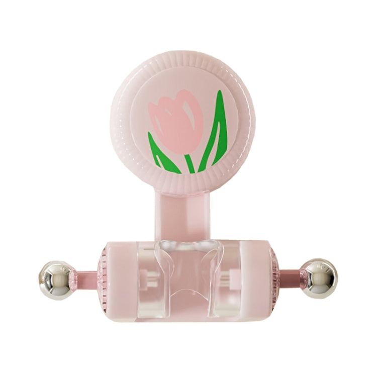 Bathroom No-Punch Suction Cup Showerhead Holder Tulip Shower Hanger
