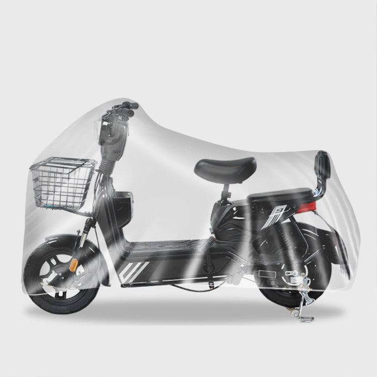 Disposable Transparent PE Film Rainproof Dustproof Motorcycle Scooter Cover