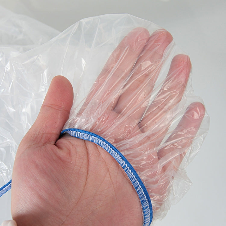 Disposable Transparent PE Film Rainproof Dustproof Motorcycle Scooter Cover