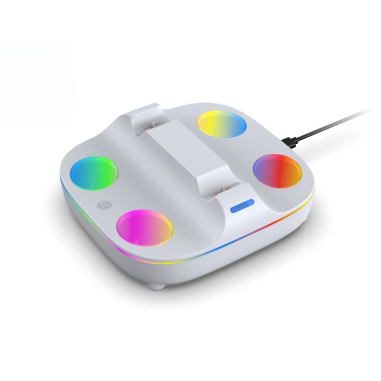 For PS5 Controller Dual Charger Charging Stand Docking Station With RGB Ambient Light