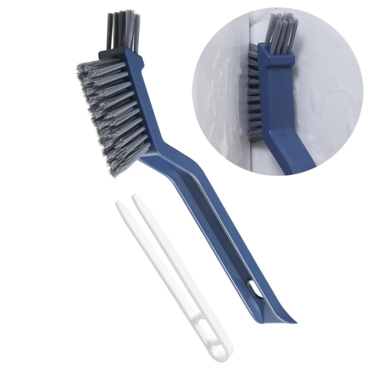 3 In 1 Multipurpose Bathroom Tile Floor Crevice Cleaning Brush Window Groove Wall Corner Brush