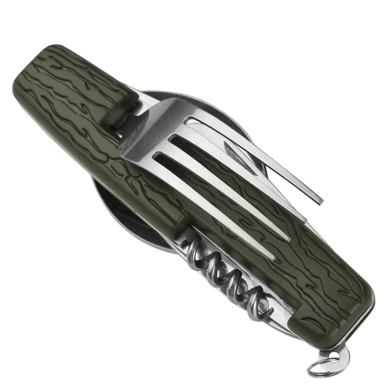 6-Opening Multifunctional Outdoor Camping Detachable Folding Tableware