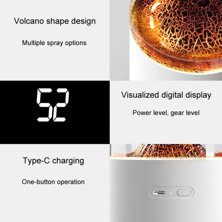 HX127 Mini Volcano Lava Aromatherapy Diffuser Small Household Atmosphere Humidifier