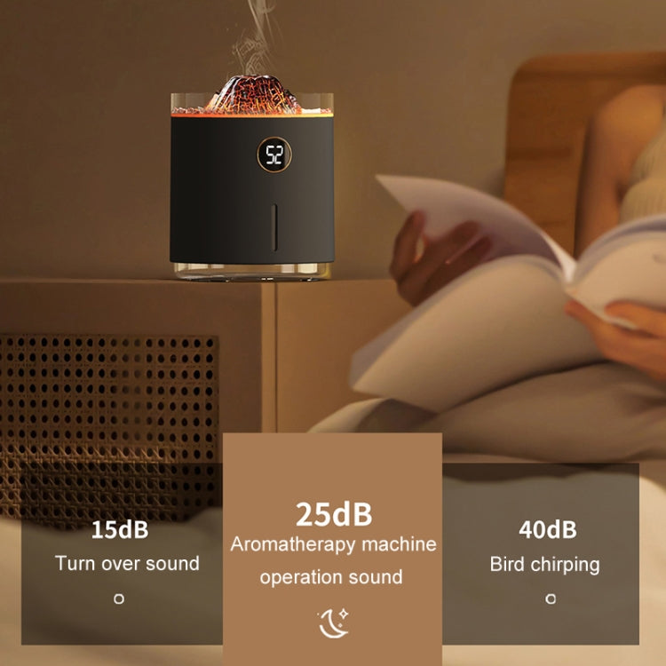 HX127 Mini Volcano Lava Aromatherapy Diffuser Small Household Atmosphere Humidifier