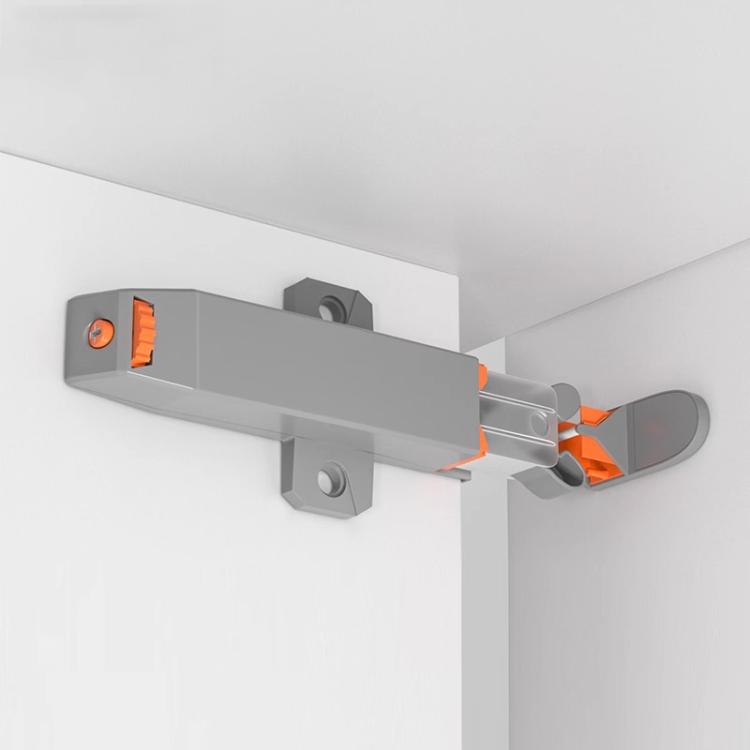 Heavy-Duty Cabinet Door Concealed Push-Type Adjustable Self-Locking Rebounder