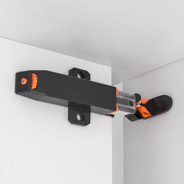 Heavy-Duty Cabinet Door Concealed Push-Type Adjustable Self-Locking Rebounder