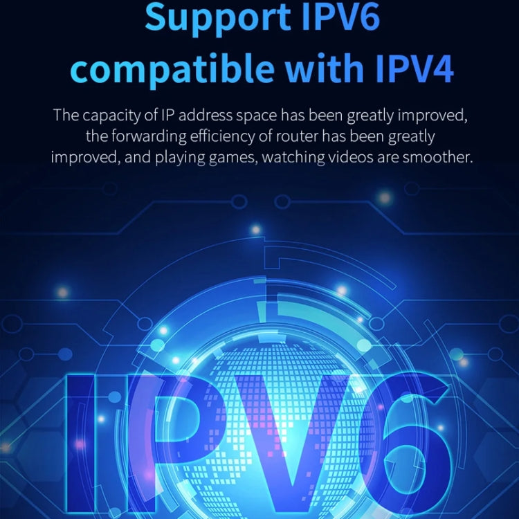 COMFAST CF-WR630AX 3000Mbps Dual-Band WiFi6 MESH Router 4x5dBi Antenna