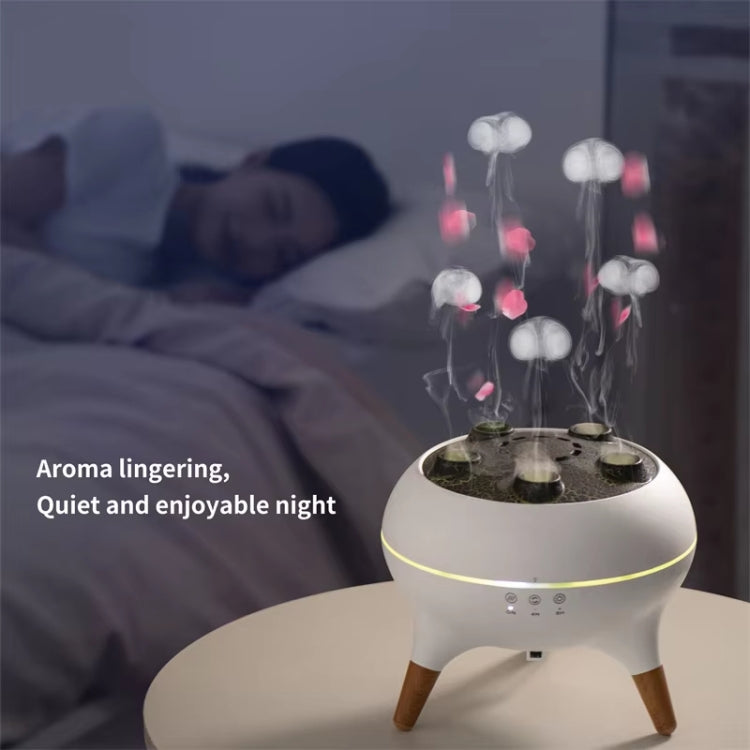 Dynamic Multi-Spray Aromatherapy Diffuser With Colorful Lights Remote Control Humidifier