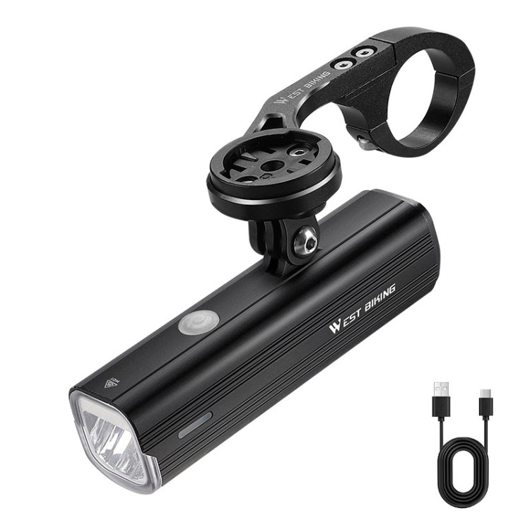 WEST BIKING Bicycle High Lumen Type-C Aluminum Alloy Headlight