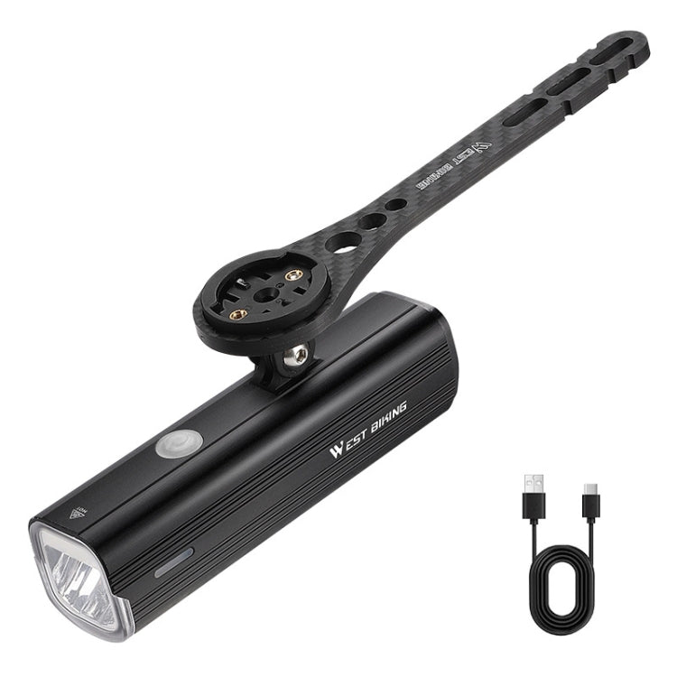 WEST BIKING Bicycle High Lumen Type-C Aluminum Alloy Headlight