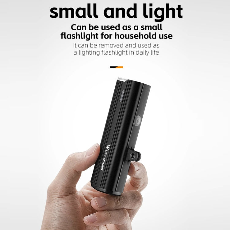 WEST BIKING Bicycle High Lumen Type-C Aluminum Alloy Headlight