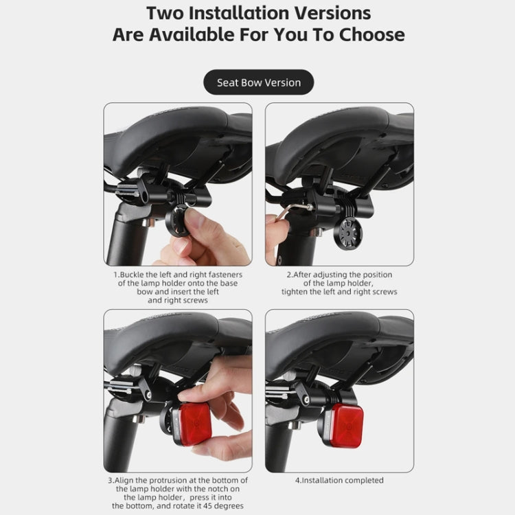 WEST BIKING Bicycle Waterproof High-Brightness Night Riding Warning Taillight