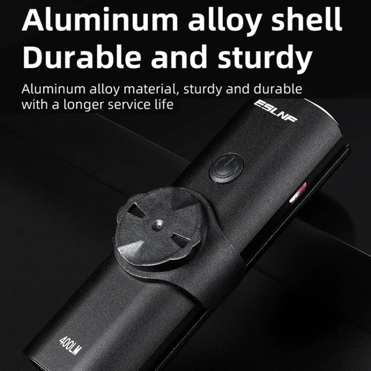 ESLNF Mountain Bike Headlight Waterproof Aluminum USB Charging Road Bike Light Cycling Gear