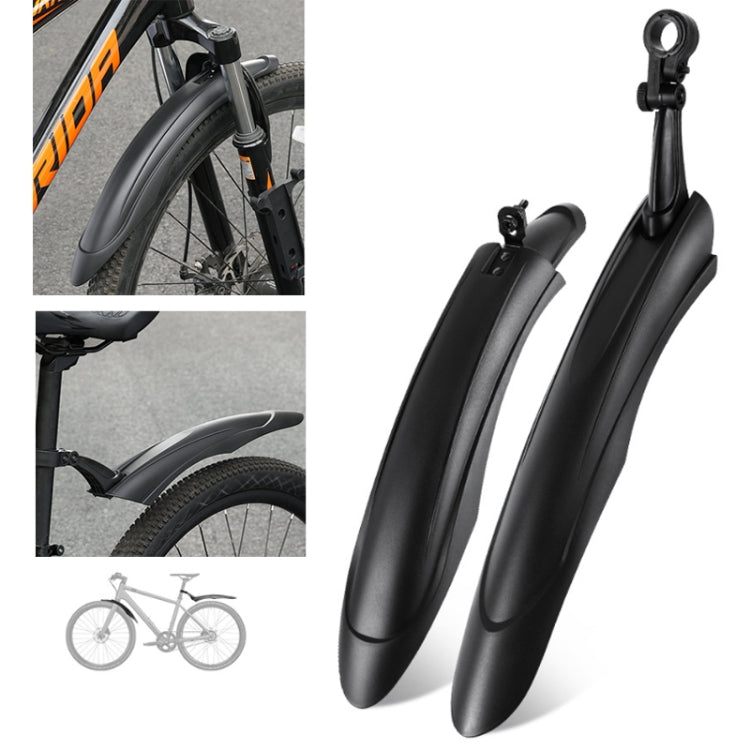 Bike Fenders Set Widen Lengthen Bicycle MTB Front Rear Quick Release Mudguard