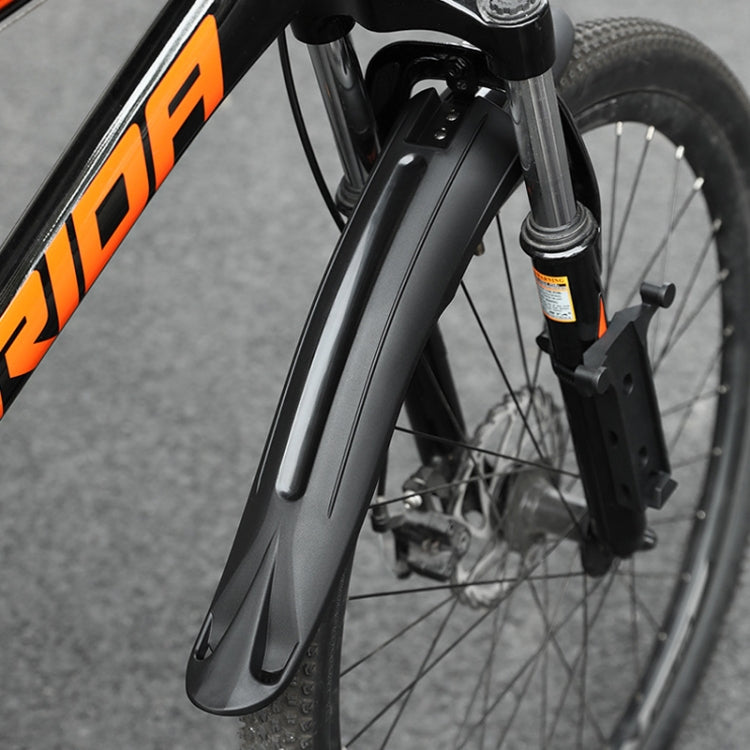 Bike Fenders Set Widen Lengthen Bicycle MTB Front Rear Quick Release Mudguard
