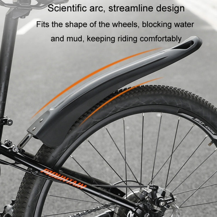 Bike Fenders Set Widen Lengthen Bicycle MTB Front Rear Quick Release Mudguard
