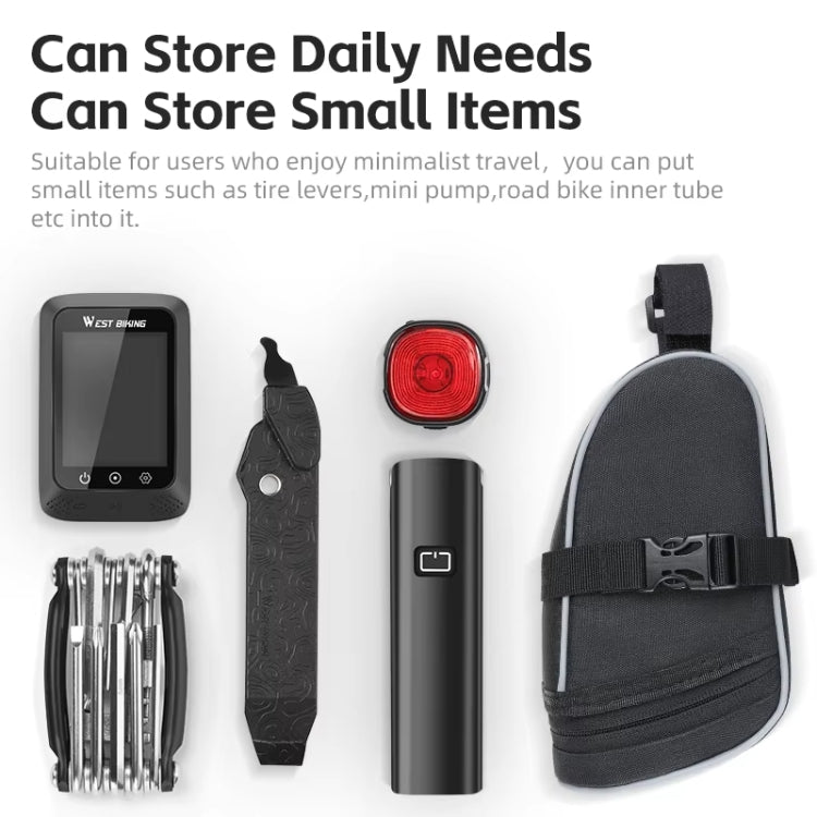 WEST BIKING Bicycle Saddle Tail Bag Portable Mini Tool Bag