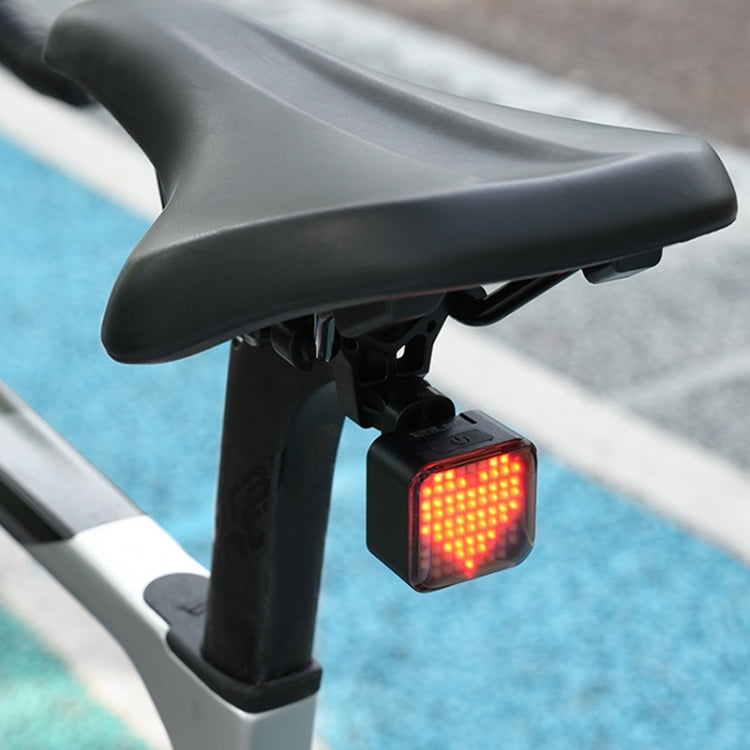 ESLNF Bicycle Tail Light Mountain Bike Smart Brake Sensor Auto Switch Waterproof Warning Lamp