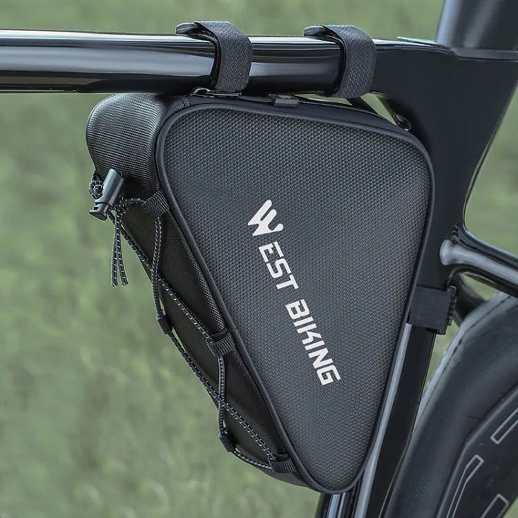 WEST BIKING Bicycle Crossbar Triangle Bag Cycling Equipment Tool Bag