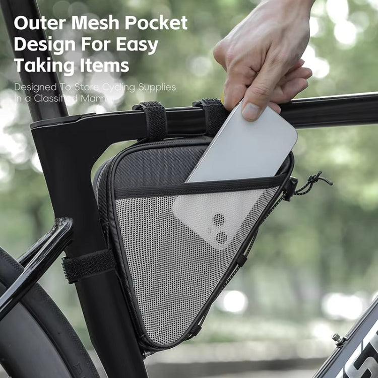 WEST BIKING Bicycle Crossbar Triangle Bag Cycling Equipment Tool Bag