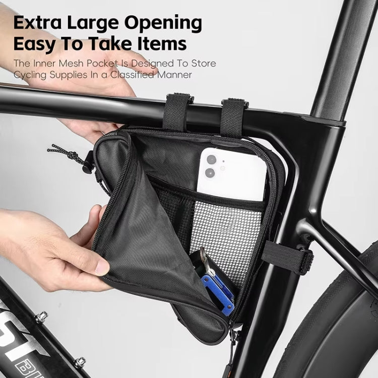 WEST BIKING Bicycle Crossbar Triangle Bag Cycling Equipment Tool Bag