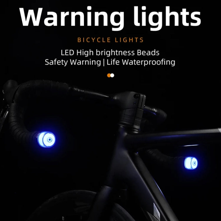 ESLNF Bike Handlebar Light LED Bicycle Turn Signal Cycling Light Waterproof Safety Warning Indicator Lamp