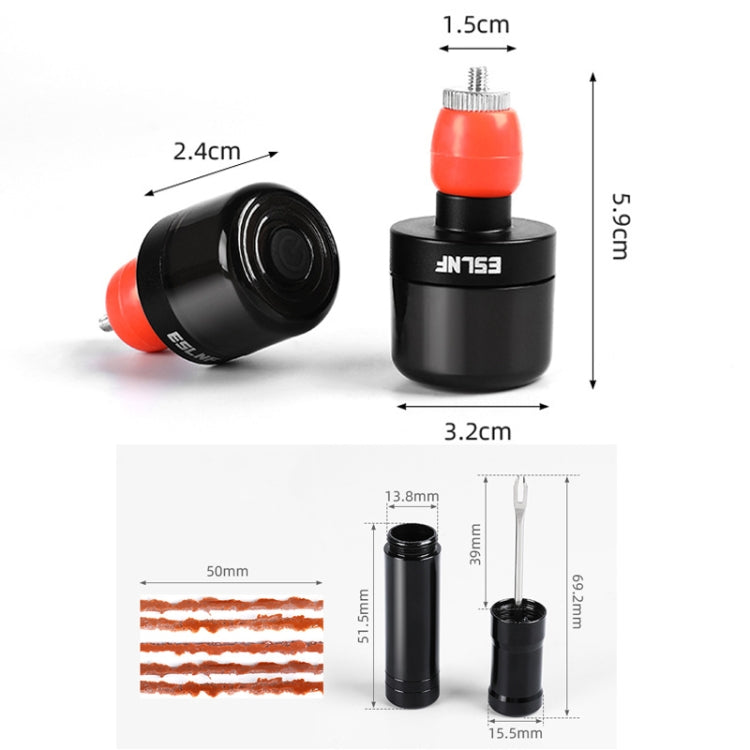 ESLNF Bike Handlebar Light LED Bicycle Turn Signal Cycling Light Waterproof Safety Warning Indicator Lamp