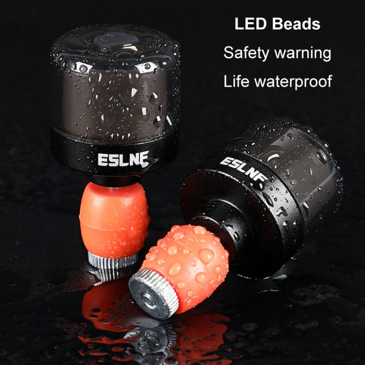 ESLNF Bike Handlebar Light LED Bicycle Turn Signal Cycling Light Waterproof Safety Warning Indicator Lamp