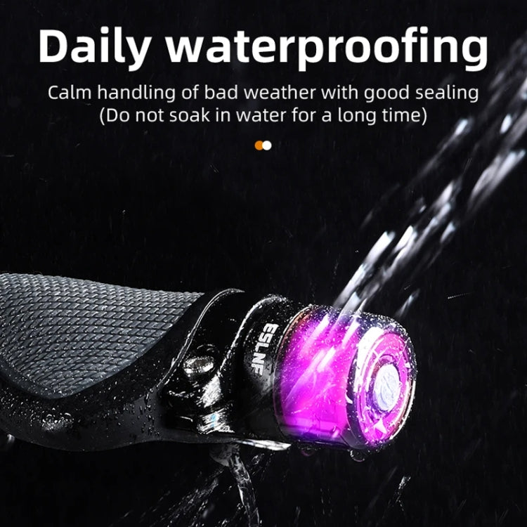 ESLNF Bike Handlebar Light LED Bicycle Turn Signal Cycling Light Waterproof Safety Warning Indicator Lamp
