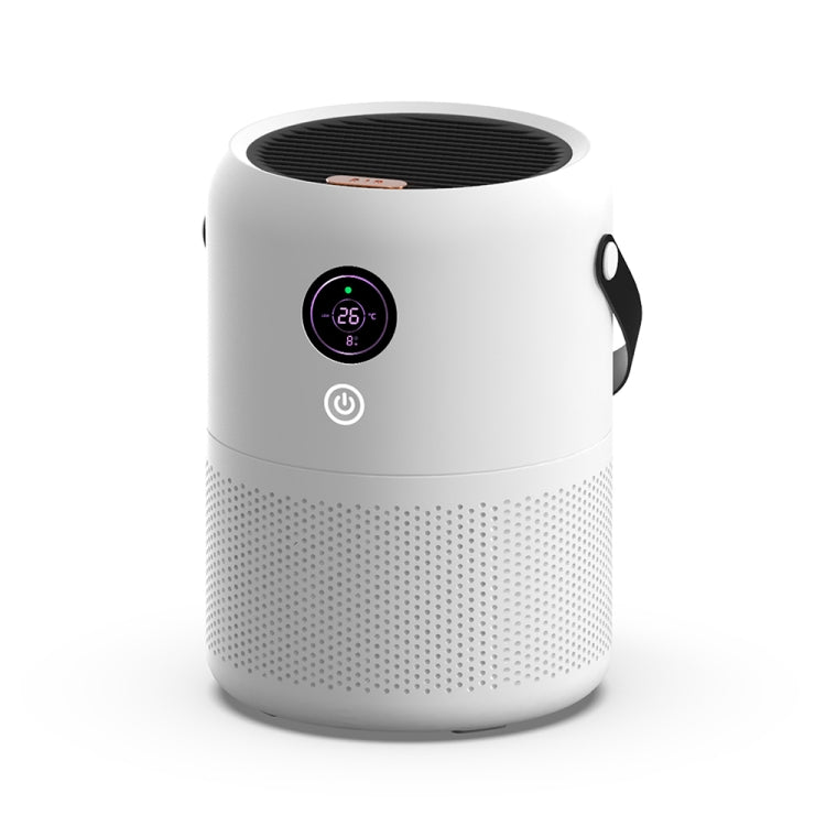 HX830 Smart Digital Display UV Ultraviolet Sterilization Desktop Negative Ion Air Purifier