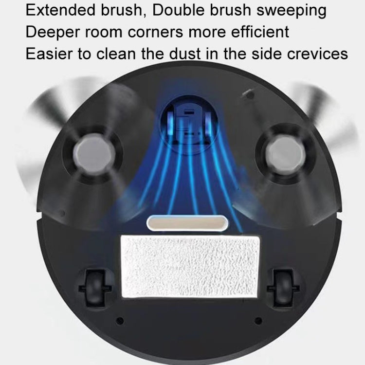 Automatic Smart Sweeping Robot Rechargeable Home 3 In 1 Floor Cleaner