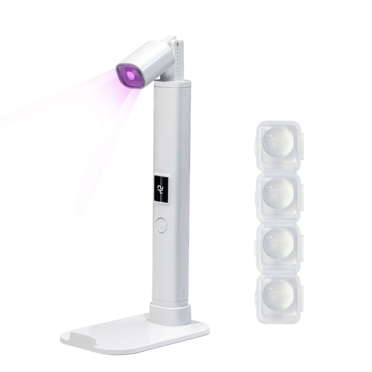 UV LED Nail Lamp Portable Retractable Nail Drying Light Mini Handheld Nail Dryer Lamp With Bracket