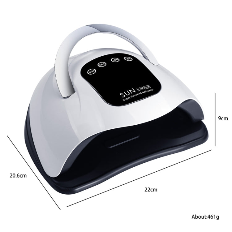 X19Max UV LED Nail Drying Lamp High Power 320W Quick Drying Nail Polish Gel Nail Dryer Light