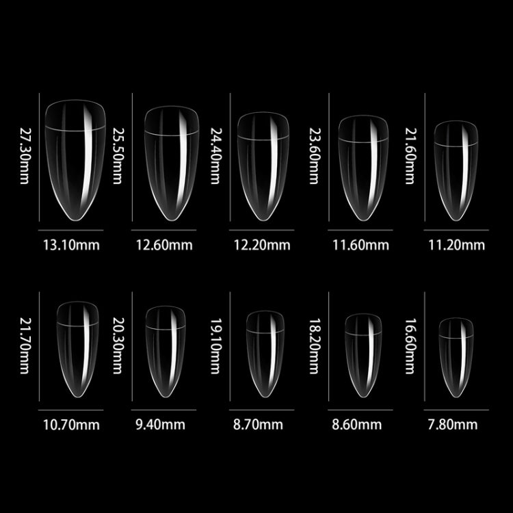 100pcs /Box Stiletto Nail Tips Halloween Style Stiletto False Eagle Claw Art Nails