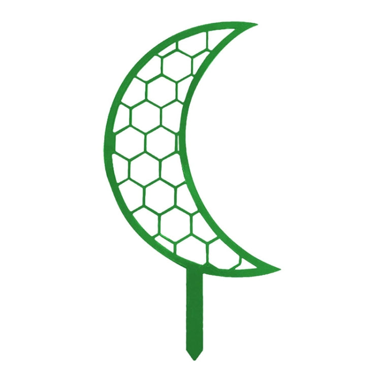 Plastic Moon Climbing Stands Balcony Pot Plant Hauling Gardening Decorative Flower Holder