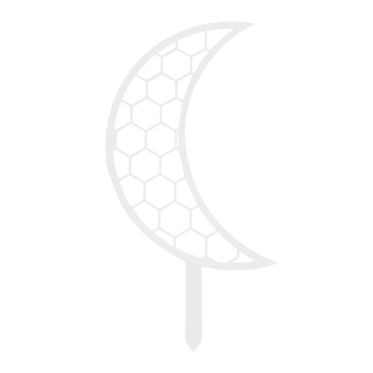 Plastic Moon Climbing Stands Balcony Pot Plant Hauling Gardening Decorative Flower Holder