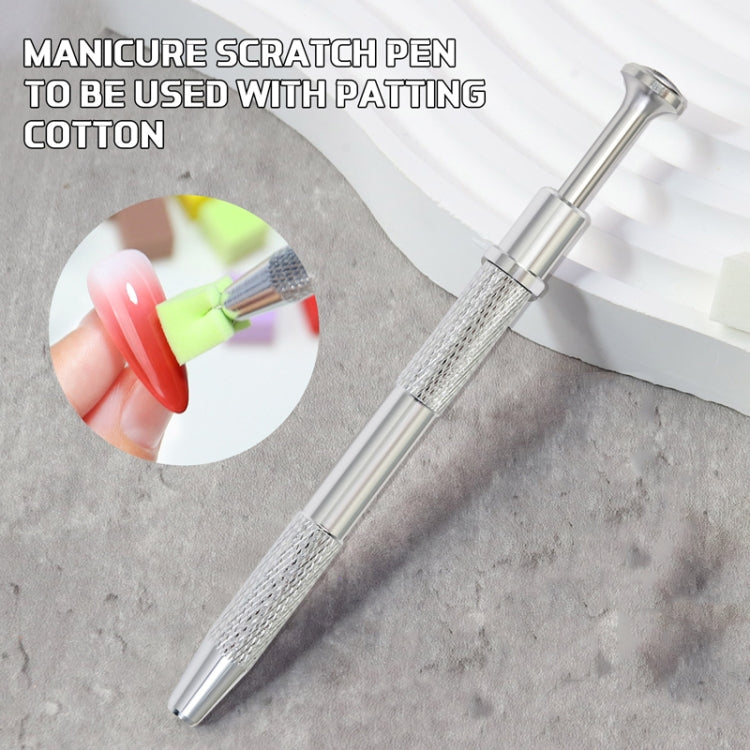 Nail Sponge Gripper Non-slip Manicure Tool Pat Gel Sponge Grabbing Pen