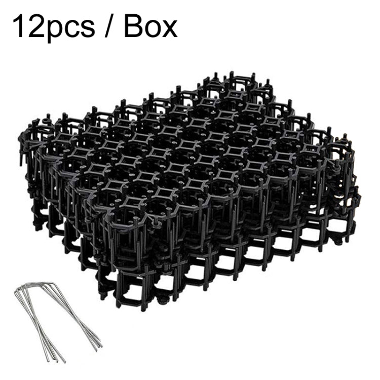 12pcs / Box Anti-Cats Barbed Spike Net Mat Sofas Gate Garden Cats Repellent Tool