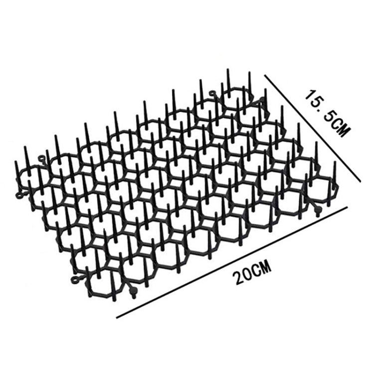 12pcs / Box Anti-Cats Barbed Spike Net Mat Sofas Gate Garden Cats Repellent Tool