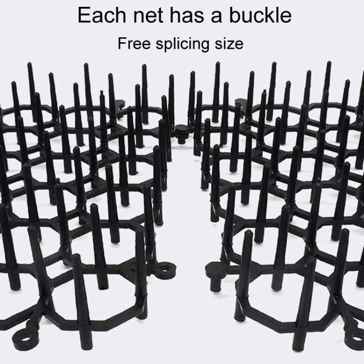 12pcs / Box Anti-Cats Barbed Spike Net Mat Sofas Gate Garden Cats Repellent Tool