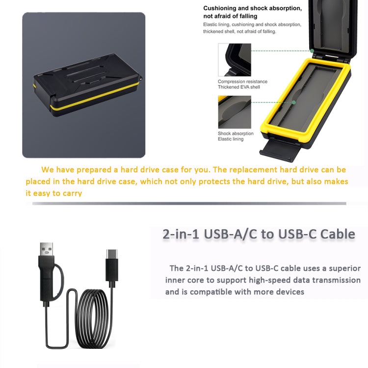 SSD Copy Machine M.2 SATA/NVME Mutual Copy Clone Online Read / Write HDD Enclosure