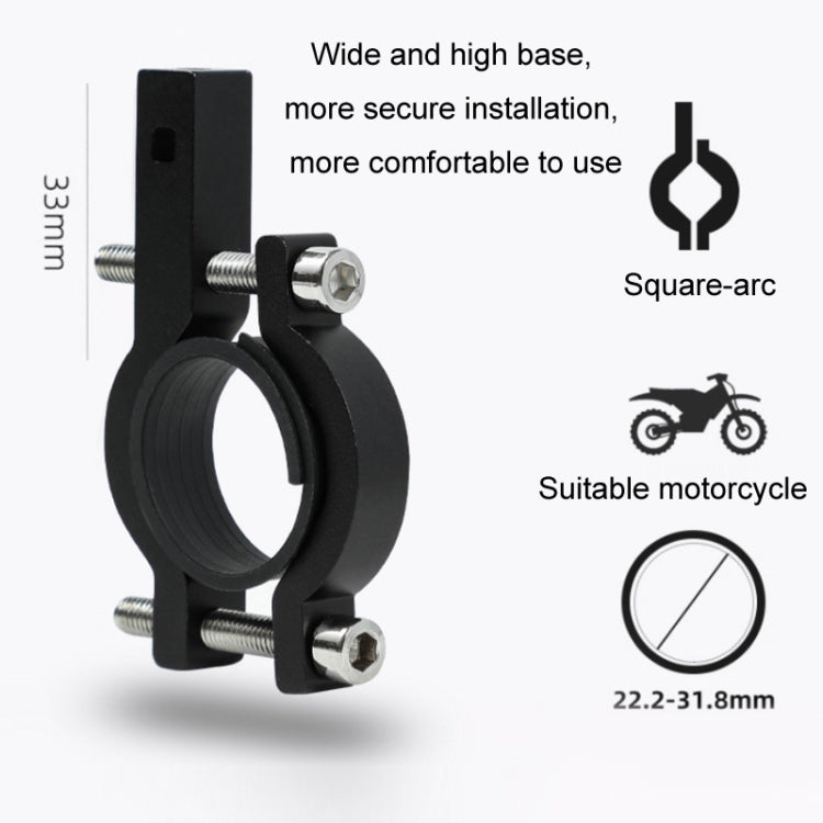 Aluminum Alloy Motorcycle Bicycle Navigation Mobile Phone Holder
