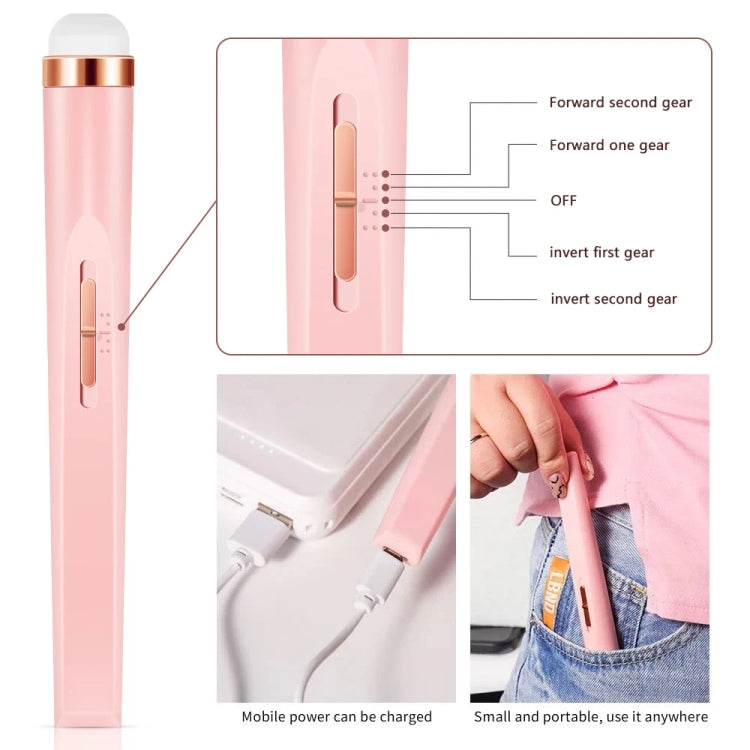 Mini Nail Grinder Nail Remover Portable Electric Nail Tool With Light
